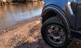 Bushwacker 23-24 Ford F-250/350 SuperDuty OE Style Flares 2pc Front - Black - 20145-02