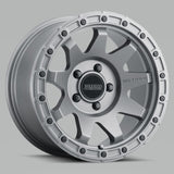 Method MR317 17x8.5 0mm Offset 5x5 71.5mm CB Matte Titanium Wheel - MR31778550800