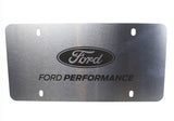 Ford Racing Stainless Steel Marque Plate - M-1828-LS
