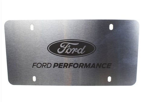 Ford Racing Stainless Steel Marque Plate - M-1828-LS