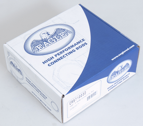 Eagle Chevy Big Block 2.200in Journal .990in Pin H-Beam Connecting Rods (Set of 8) - CRS71003D