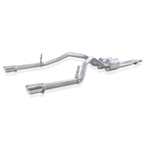 Stainless Works Chevy Silverado/GMC Sierra 2007-16 5.3L/6.2L Exhaust Y-Pipe Under Bumper Exit - CT14CBUBY