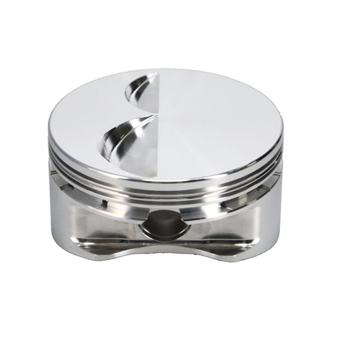 Manley Chevy Small Block Platinum Series Flat Top Piston Set - 1.250 CD/FT 4.060 - 590660-8