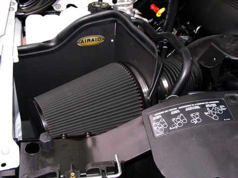 Airaid 99-06 Chevy Silverado 4.8/5.3/6.0L (w/Low Hood) CAD Intake System w/o Tube (Dry /Black Media) - 202-112-1