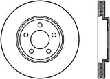 StopTech 03-11 Ford Crown Victoria Cryo Slotted Front Right Sport Brake Rotor - 126.61072CSR