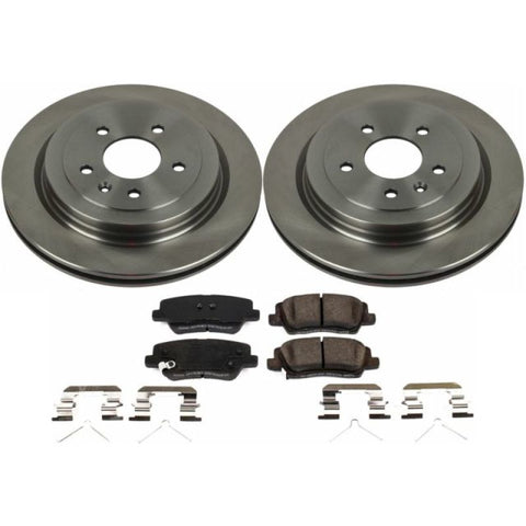 Power Stop 16-18 Cadillac ATS Rear Autospecialty Brake Kit - KOE7401