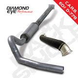 Diamond Eye KIT 4in Catback Single w/ TDP SS 04-05 Chevy/GMC 6.6L Duramax 2500/3500 - K4120S