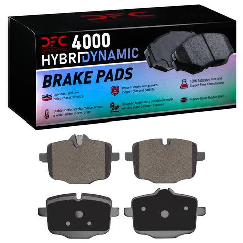 DFC 11-19 BMW M6 Gran Coupe Rear 4000 Hybridynamic Brake Pads - 4000-1469-00