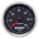 Autometer GS 52mm 0-60 psi Mechanical Boost Gauge - 3805