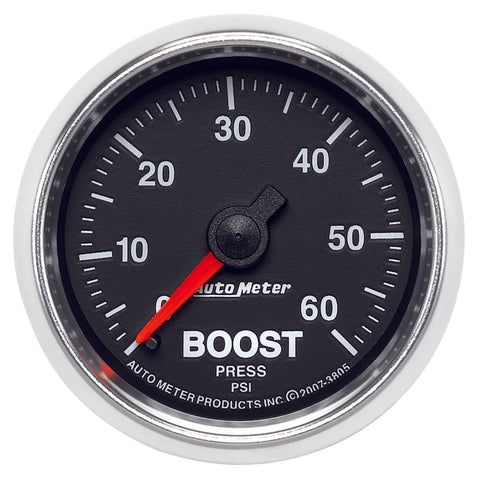 Autometer GS 52mm 0-60 psi Mechanical Boost Gauge - 3805