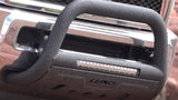 Lund 05-15 Toyota Tacoma Bull Bar w/Light & Wiring - Black - 47121210
