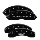MGP Rear set 2 Caliper Covers Engraved Rear Tiffany Snake Yellow finish black ch - 10203RSNKYL
