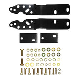 Westin/Fey 72-93 Fleet Side / 97-98 F-250/350HD (Exc. 250LD) Universal Bumper Mount Kit - Black - 92230