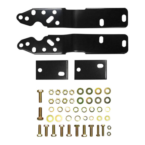 Westin/Fey 72-93 Fleet Side / 97-98 F-250/350HD (Exc. 250LD) Universal Bumper Mount Kit - Black - 92230