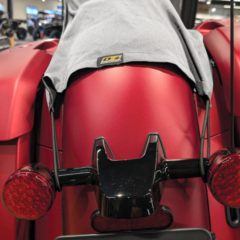 DEI Motorcycle Seat Shade w/Hooks/Straps/Storage Bag - 902328