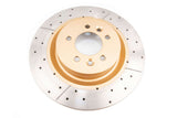 DBA 14-15 Land Rover Range Rover (w/o Brembo Brakes) Front Drilled & Slotted Street Series Rotor - 2096X