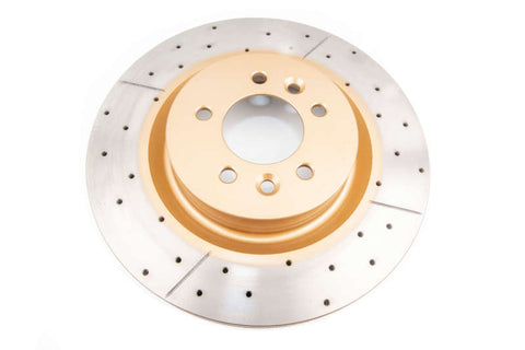 DBA 14-15 Land Rover Range Rover (w/o Brembo Brakes) Front Drilled & Slotted Street Series Rotor - 2096X