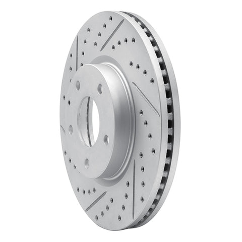 R1 13-19 Mazda 6 Front Left Drilled & Slotted Geo-Carbon Rotor - 830-80080L