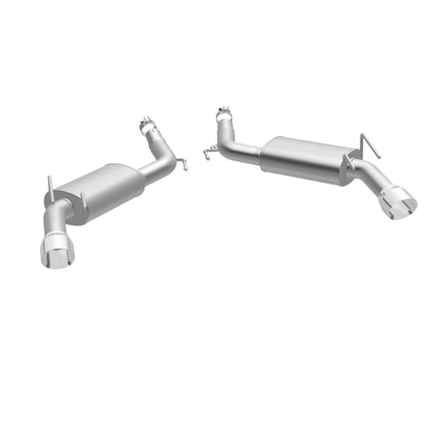 MagnaFlow Street Series Axle Back 14-15 Chevy Camaro 6.2L V8 SS Polished Dual Split Rear Exit - 19185
