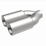 MagnaFlow Tip 1-Pk Dual Rnd Re DW 3x10 2.2 - 35167