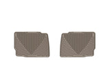 WeatherTech 13+ Ford Fusion Rear Rubber Mats - Tan - W313TN