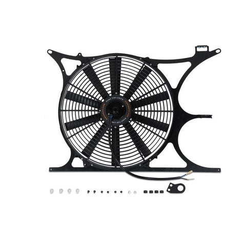 Mishimoto 92-99 BMW E36 Performance Alum. Fan Shroud Kit w/Elec. Fan Controller (NPT & Probe Incl.) - MMFS-E36-92K