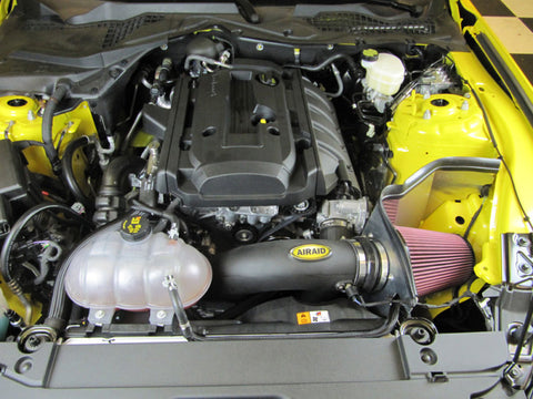 Airaid 2015 Ford Mustang 2.3L Race Style Intake System (Oiled) - 450-330