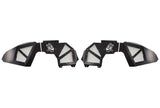 Fishbone Offroad 2018+ Jeep Wrangler JL Front Pair Aluminum - Black Powdercoat Inner Fenders - FB33130F