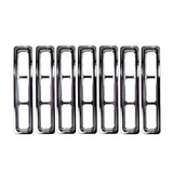 Rugged Ridge Grille Inserts Chrome 97-06 Jeep Wrangler - 11306.02
