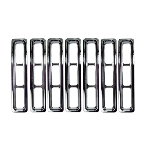 Rugged Ridge Grille Inserts Chrome 97-06 Jeep Wrangler - 11306.02