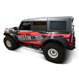 Westin 21-25 Ford Bronco 4dr (Excl. Bronco Sport) AT6 Running Boards - Black - 24-64195
