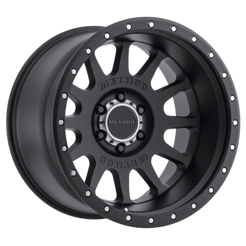 Method MR605 NV 20x9 -12mm Offset 6x5.5 106.25mm CB Matte Black Wheel - MR60529060512N