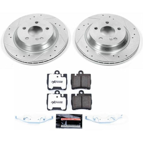 Power Stop 00-03 Mercedes-Benz CL500 Rear Z26 Street Warrior Brake Kit - K6201-26