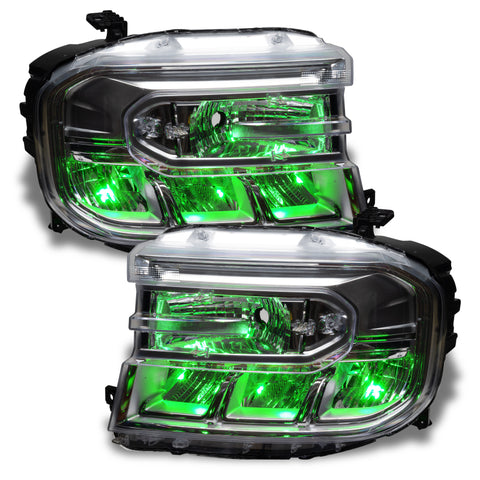 Oracle 2022 Ford Maverick RGB Headlight Demon Eye Kit - ColorSHIFT w/Simple Controller - 1469-504