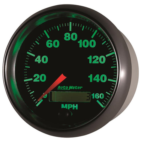 Autometer GS 3-3/8 inch 160 MPH In Dash Speedometer Gauge - 3888