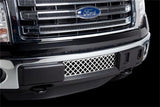 Putco 11-14 Ford F-150 - EcoBoost Grille - Stainless Steel - Diamond Design Bumper Grille Inserts - 82182