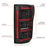 ANZO 18-19 Ford F-150 LED Taillights Black - 321338
