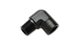 Vibrant 3/8in NPT Female to Male 90 Degree Pipe Adapter Fitting - 11342