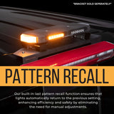 Putco 24in Hornet Light Bar - (Amber) LED Stealth Rooftop Strobe Bar - 950124