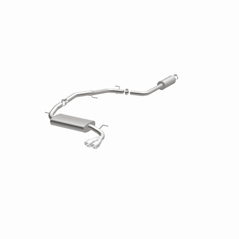 MagnaFlow 12 Ford Focus L4 2.0L HB Single Straight P/S Rear Exit Stainless Cat Back Perf Exhaust - 15072