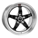 Weld S71 17x10.5 / 5x4.75 BP / 5.3in. BS Black Wheel (Medium Pad) - Non-Beadlock - 71MB7105B53A
