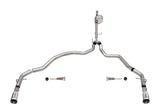 Corsa 2021-2025 Ford F-150 Regular Cab/ 8in Bed 5.0L V8 Xtreme Cat-Back Dual Rear Exit-Polished - 21146