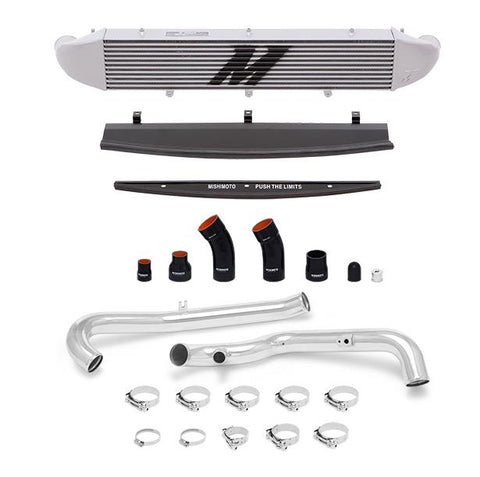 Mishimoto 2014-2016 Ford Fiesta ST 1.6L Front Mount Intercooler (Black) Kit w/ Pipes (Black) - MMINT-FIST-14KBBK