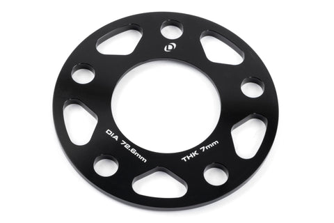 Dinan Wheel Spacers - 5x120 - 72.6mm CB - 7mm Thick (Set of 2) - D210-2037