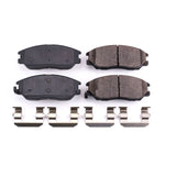 Power Stop 03-05 Hyundai XG350 Front Z17 Evolution Ceramic Brake Pads w/Hardware - 17-1013