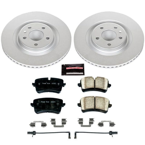Power Stop 2012 Audi A7 Quattro Rear Z23 Evolution Sport Coated Brake Kit - CRK6001