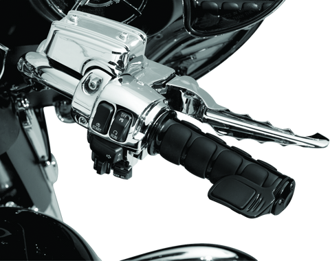 Kuryakyn Contoured ISO Throttle Boss Black - 6318