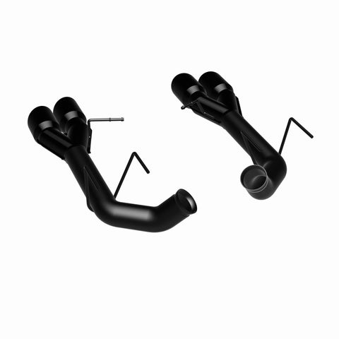 MagnaFlow 13 Ford Mustang Shelby GT500 V8 5.8L Quad Split Rear Exit Stainless Cat Back Perf Exhaust - 15177