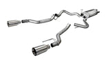 Corsa 2017-2020 Ford F-150 Raptor 3.5L Sport Cat-Back Dual Rear Exit w/ 5in Satin Polished Tip - 14397