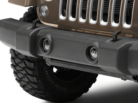 Raxiom 07-18 Jeep Wrangler JK Axial Series 4-In LED Devil Eyes Fog Lights w/ Halo - J142667